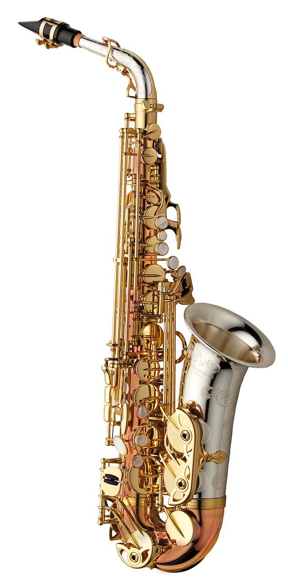 SAX ALTO - BOCAL & PAVILLON ARGENT MASSIF - CORPS ET CULASSE EN BRONZE